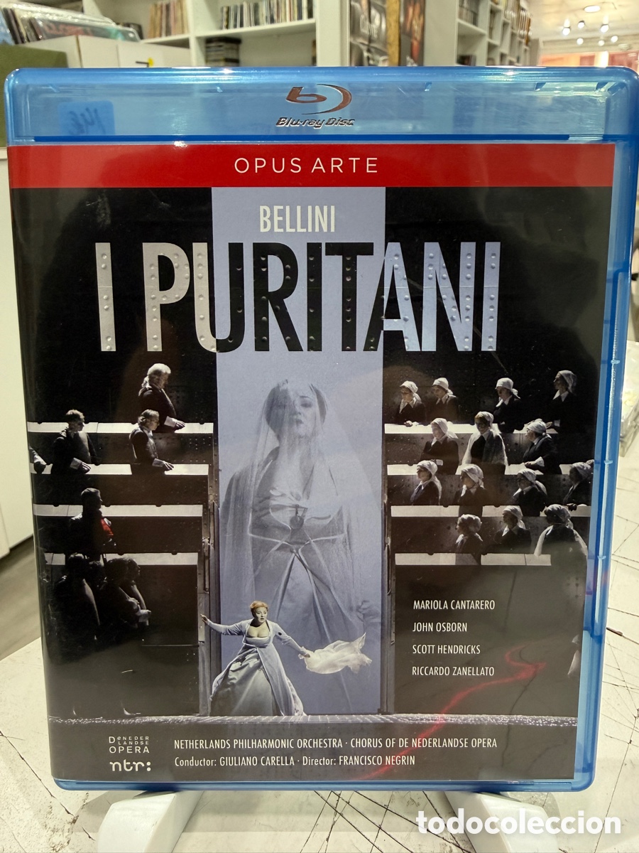 V&iacute;deos y DVD Musicales: Bellini - Giuliano Carella - I Puritani (Blu-ray)