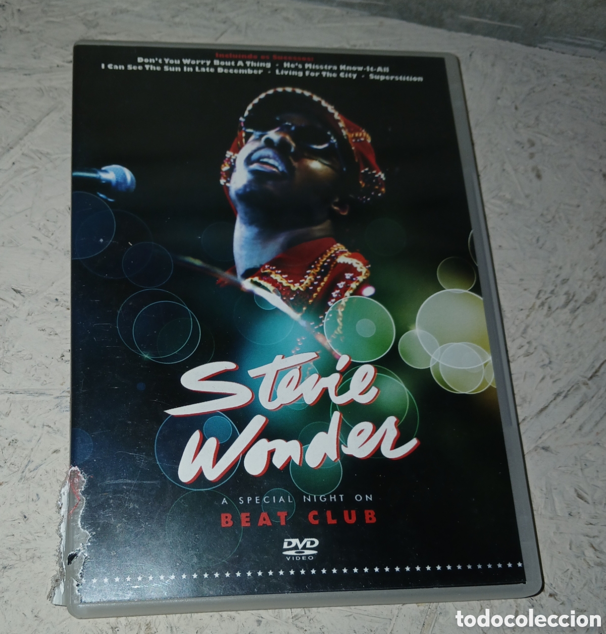 V&iacute;deos y DVD Musicales: Dif&iacute;cil DVD musical titulado&nbsp;Stevie Wonder - A Special Night On Beat Club.&nbsp;