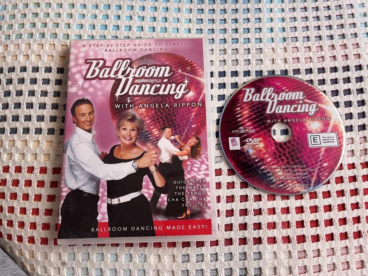 V&iacute;deos y DVD Musicales: BALLROOM DANCING WITH ANGELA RIPPON- DVD MUSICAL - PELICULA DVD KREATEN INGLES