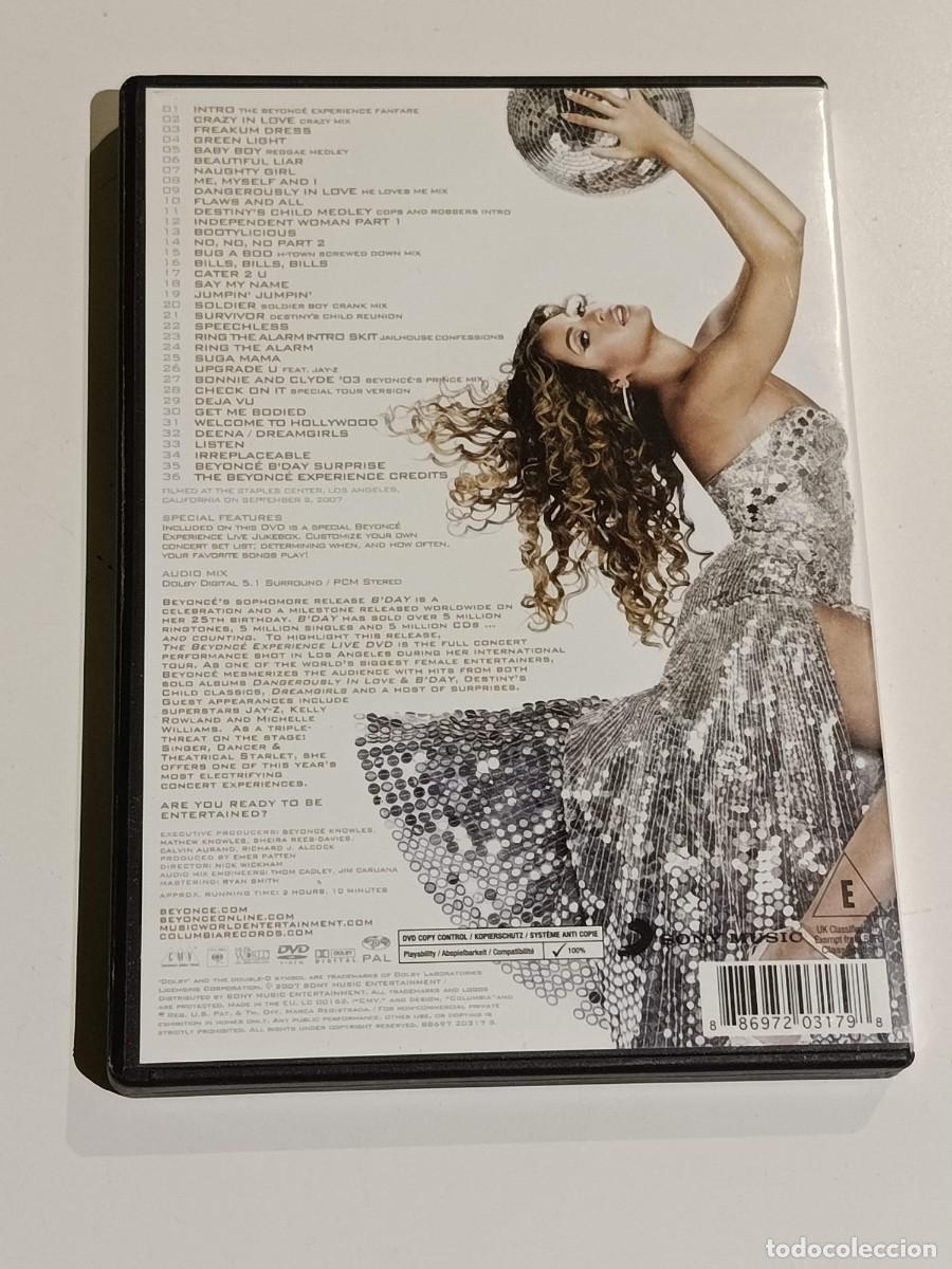 V&iacute;deos y DVD musicales: Dvd Beyonce The Beyonce experience live - Foto 2