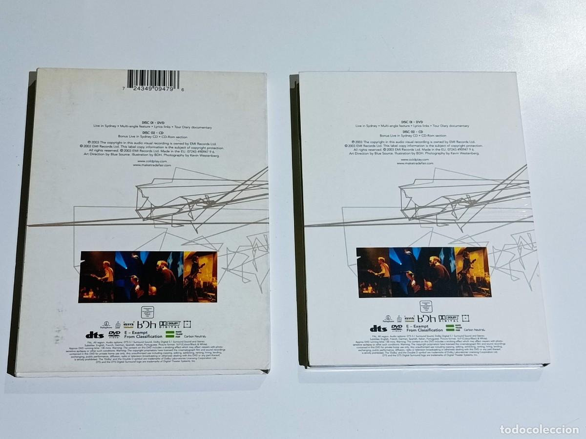 V&iacute;deos y DVD musicales: DVD + CD Coldplay Live 2003 - Foto 3