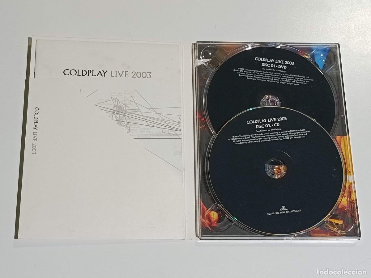 V&iacute;deos y DVD musicales: DVD + CD Coldplay Live 2003 - Foto 4