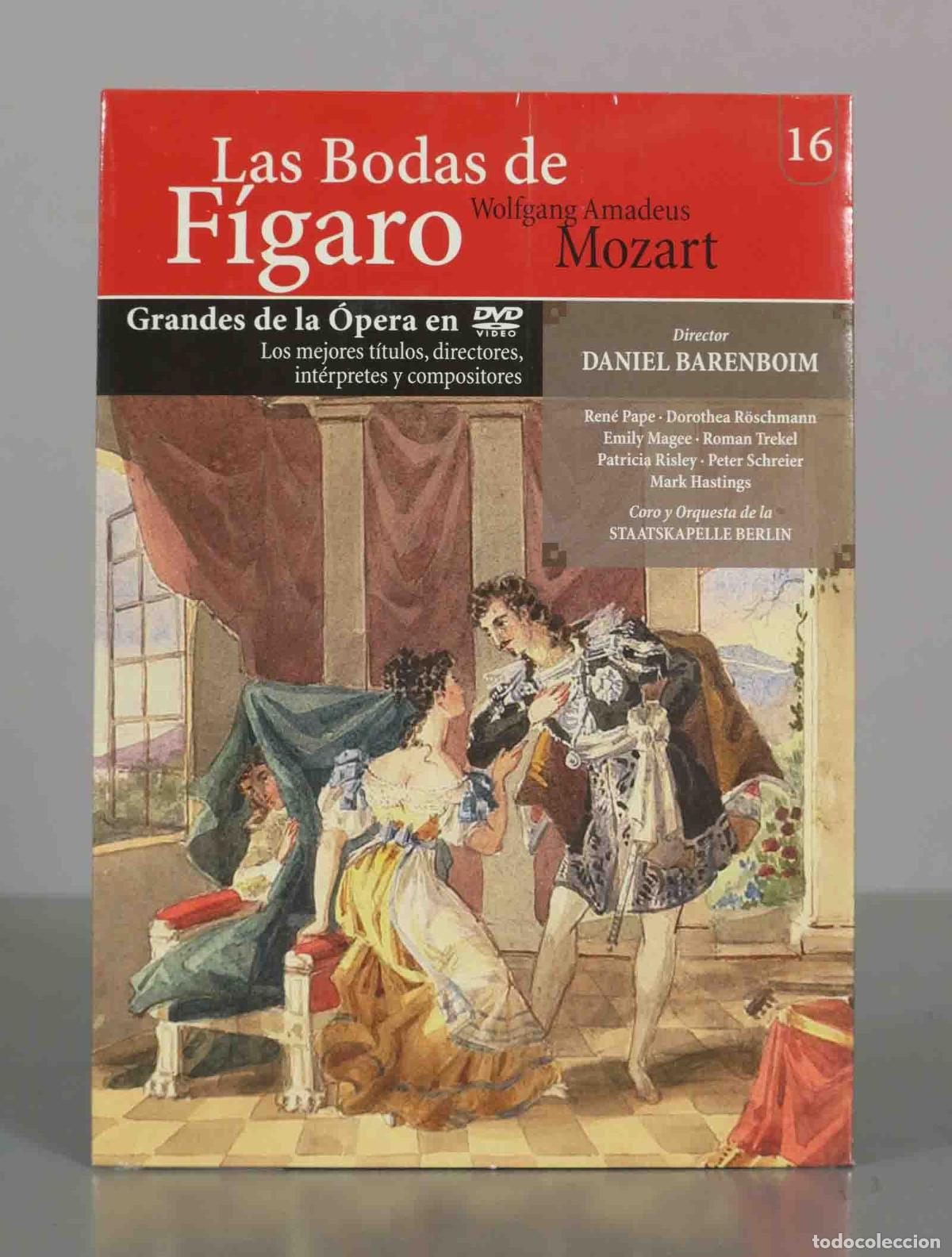 V&iacute;deos y DVD Musicales: DVD. Las Bodas de F&iacute;garo - Wolfgang Amadeus Mozart - Daniel Barenboim - Ren&eacute; Pape - PRECINTADO
