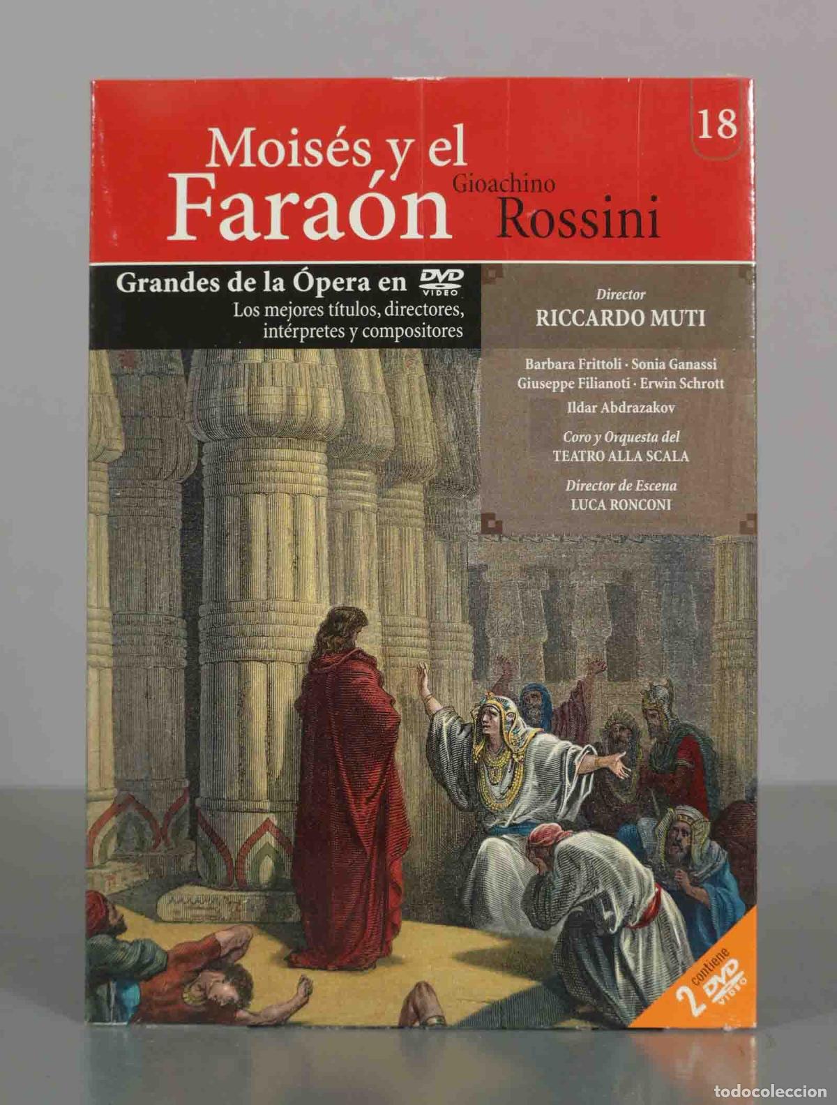 V&iacute;deos y DVD Musicales: DVD. Mo&iuml;se et Pharaon - Gioachino Rossini - Ildar Abdrazakov - Erwin Schrott - Riccardo Muti - Teatr