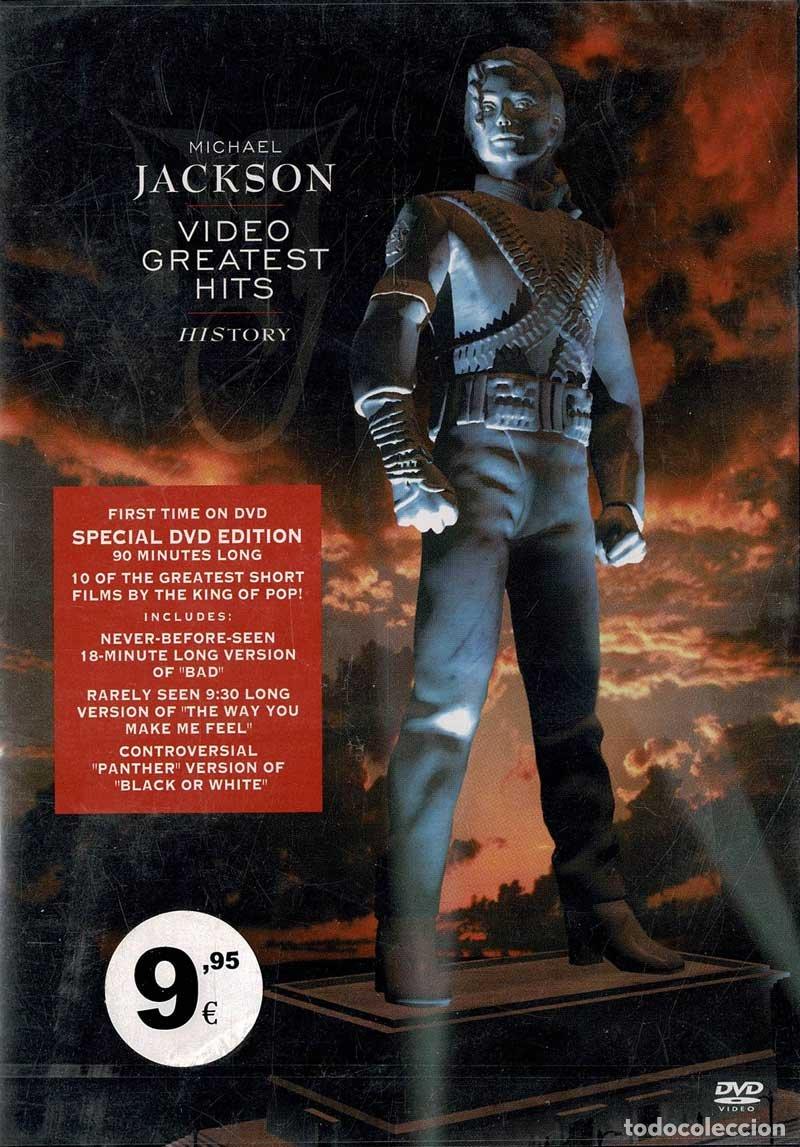 V&iacute;deos y DVD Musicales: Michael Jackson - Video Greatest Hits - HIStory. DVD (precintado)