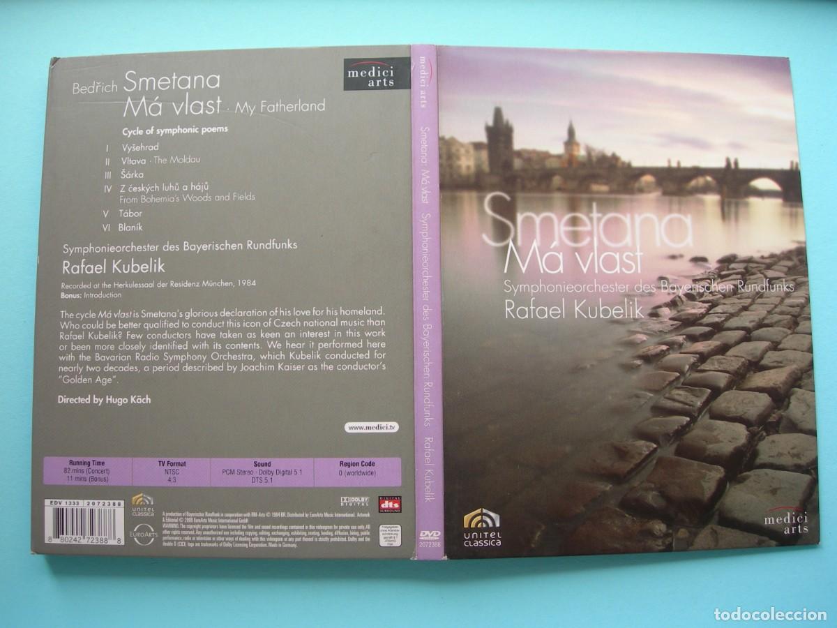 Vid&eacute;os y DVD Musicaux: SMETANA/MI PATRIA/CICLO DE POEMAS SINF&Oacute;NICOS/DVD/CL&Aacute;SICA/LIBRETTO 8 PP./COLECCI&Oacute;N PARTICULAR