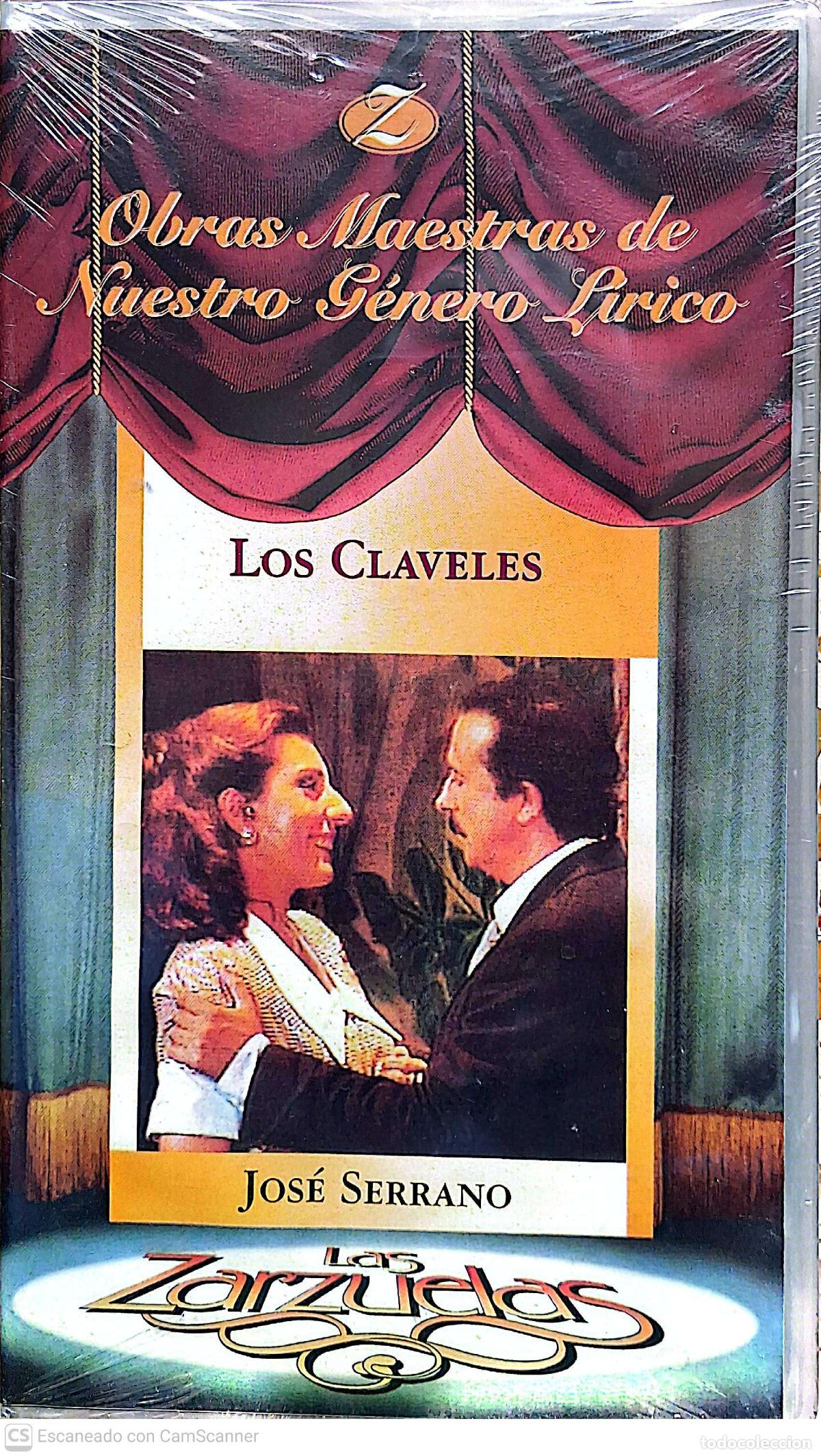 V&iacute;deos y DVD Musicales: Las Zarzuelas: Los Claveles de Jos&eacute; Serrano. Obras Maestras de Nuestro G&eacute;nero L&iacute;rico.