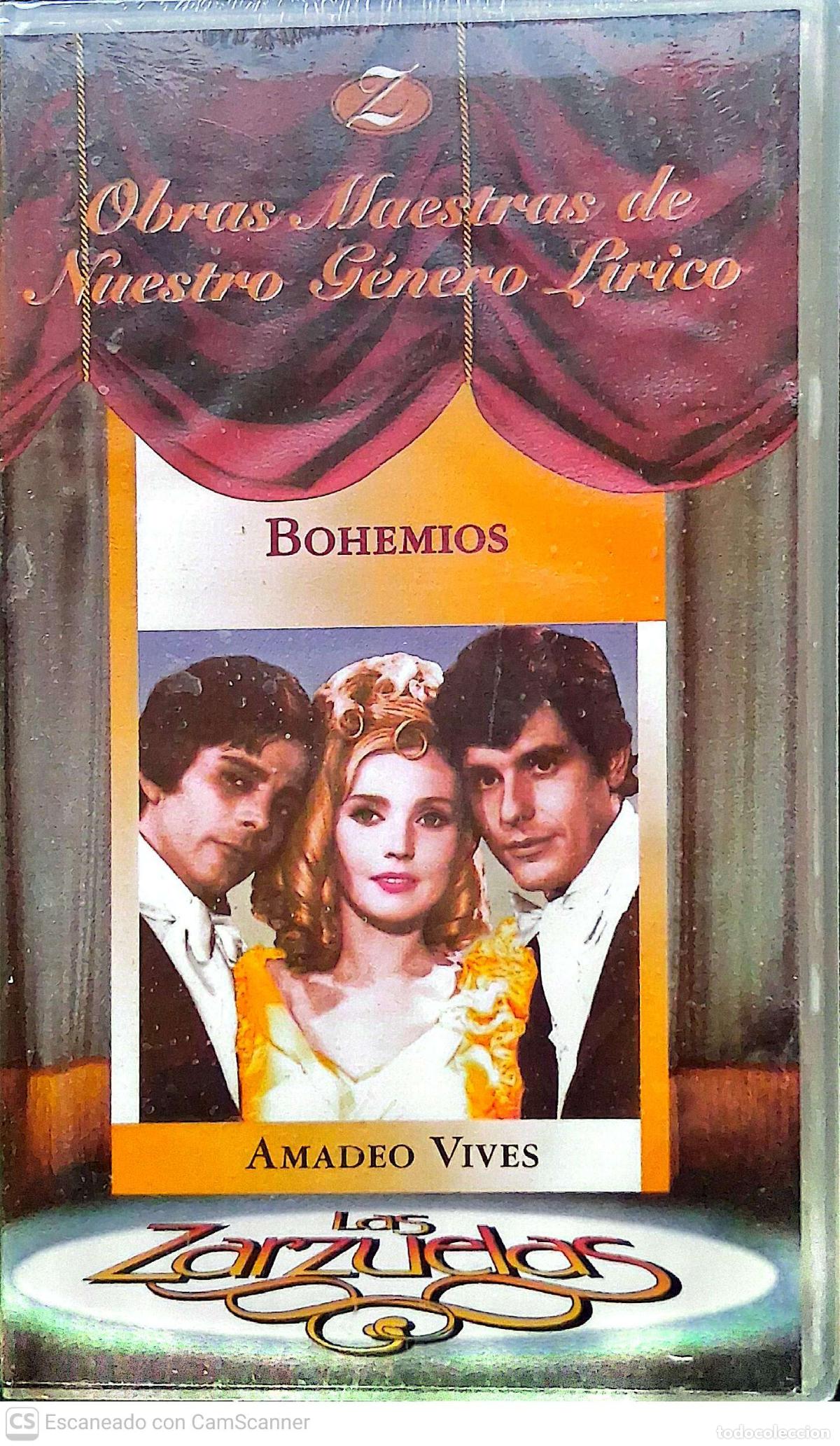 V&iacute;deos y DVD Musicales: Las Zarzuelas: Bohemios de Amadeo Vives. Obras Maestras de Nuestro G&eacute;nero L&iacute;rico.