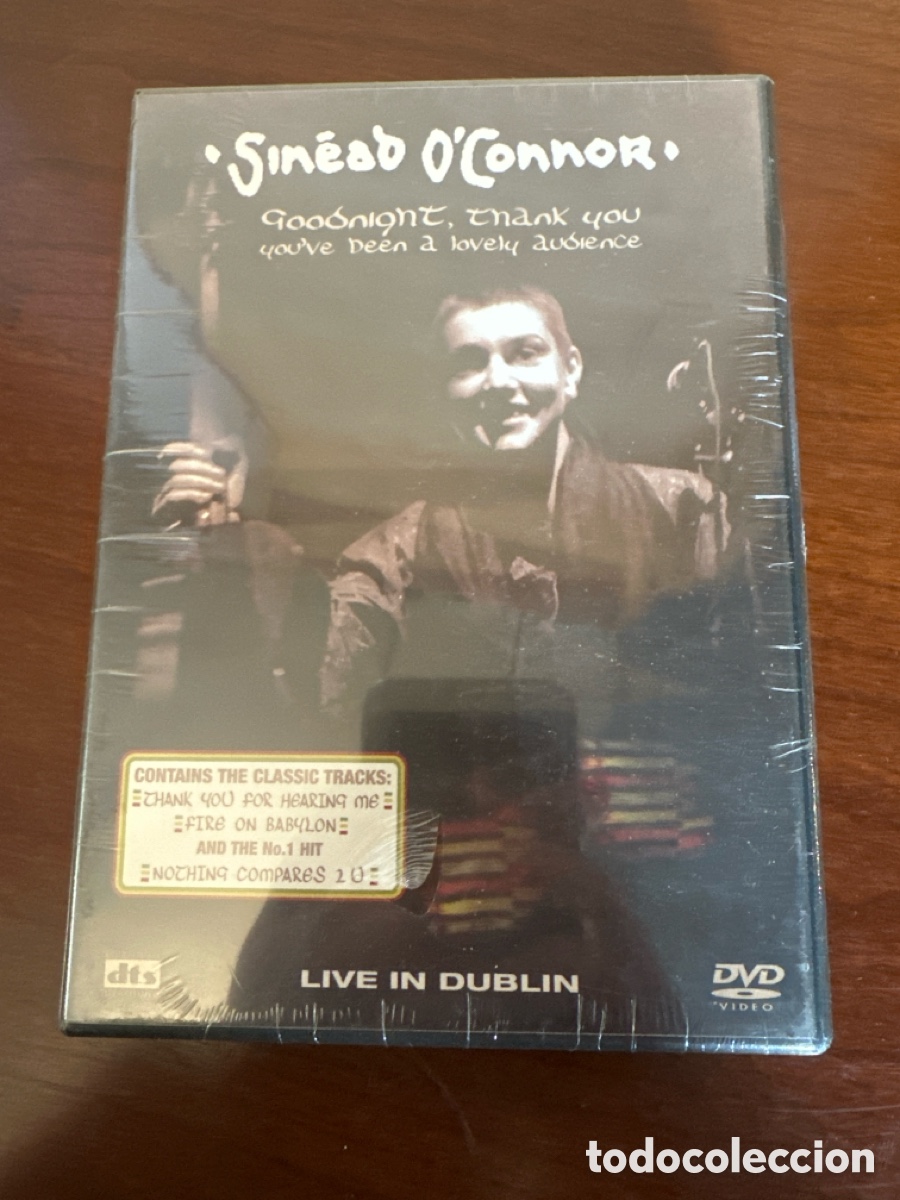 V&iacute;deos y DVD Musicales: DVD SINEAD O&acute;CONNOR LIVE IN DUBLIN GOODNIGHT THANK YOU - PRECINTADO