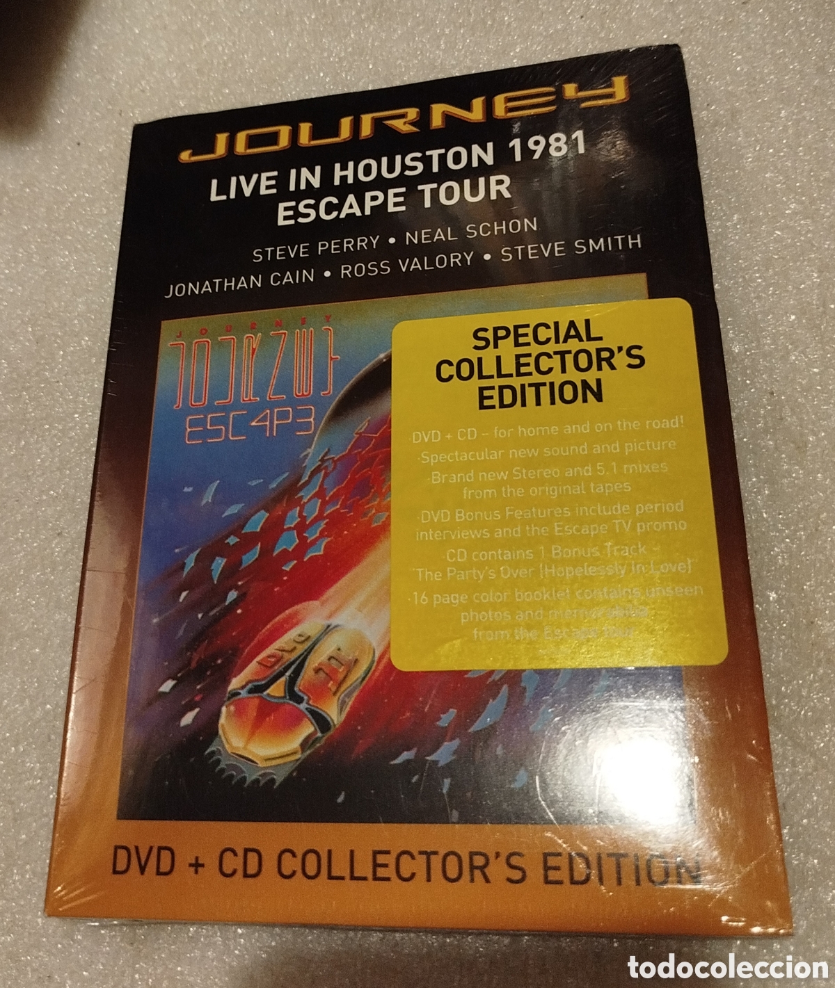 V&iacute;deos y DVD Musicales: Journey - Live in Houston 1981 Escape Tour. SIN ABRIR