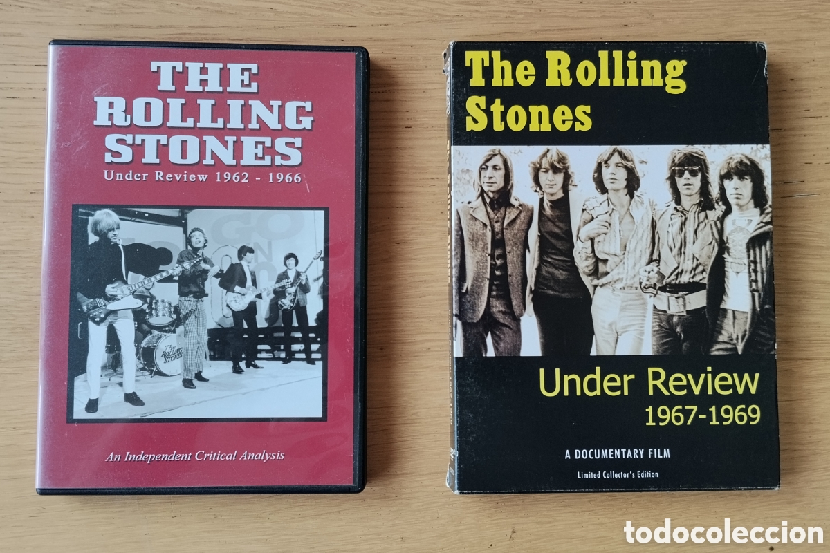 V&iacute;deos y DVD Musicales: THE ROLLING STONES: &rdquo;UNDER REVIEW 1962/1966-1967/1969&rdquo; 2 x DVD 2006