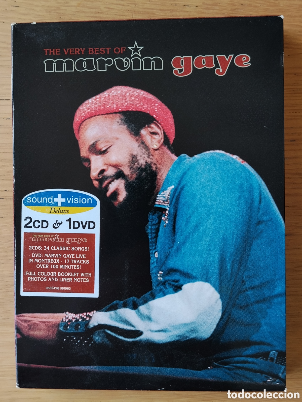 V&iacute;deos y DVD Musicales: MARVIN GAYE: &rdquo;THE VERY BEST OF MARVIN GAYE&rdquo; 2x CD + DVD 2004 - SOUL - MOTOWN