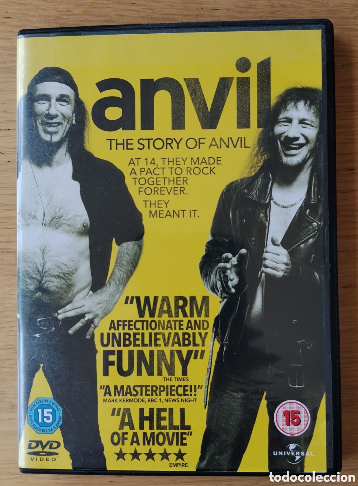 V&iacute;deos y DVD Musicales: ANVIL : &rdquo;THE STORY OF ANVIL&rdquo; DVD 2009 - THRASH METAL