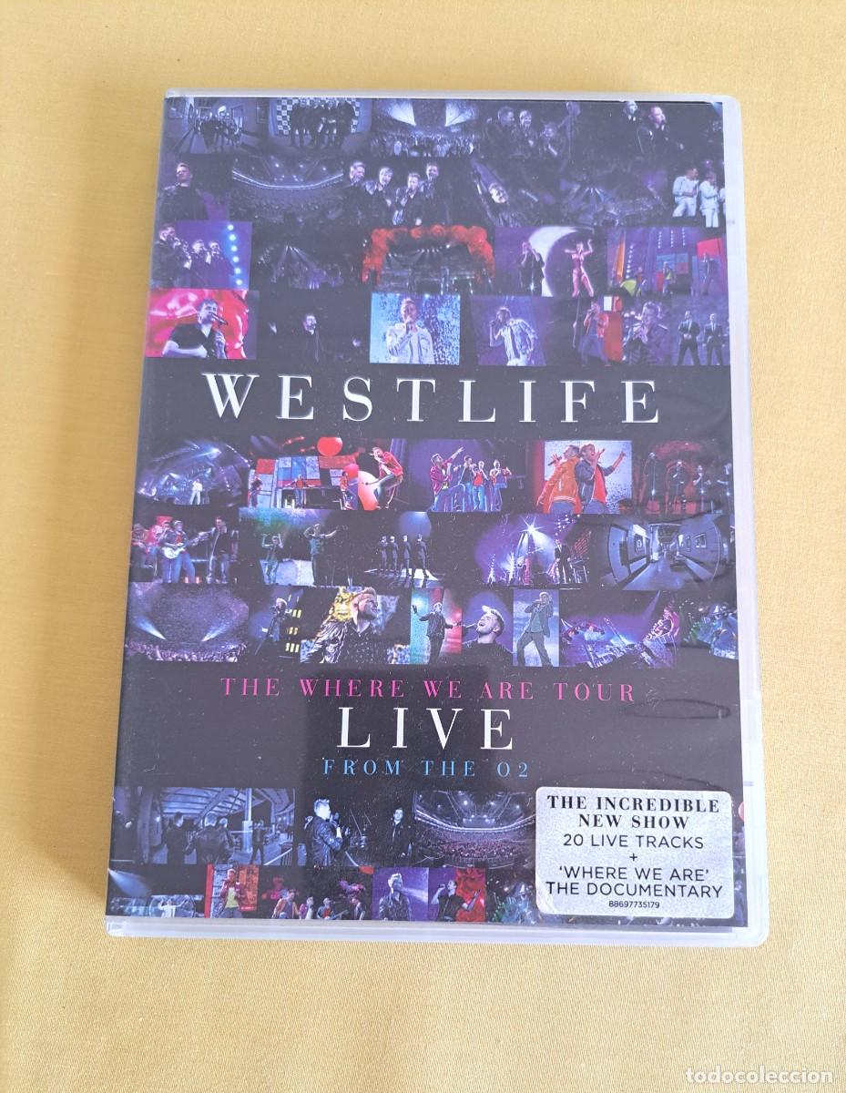 V&iacute;deos y DVD Musicales: WESTLIFE - THE WHERE WE ARE TOUR, LIVE FROM THE 02 - DVD 2010