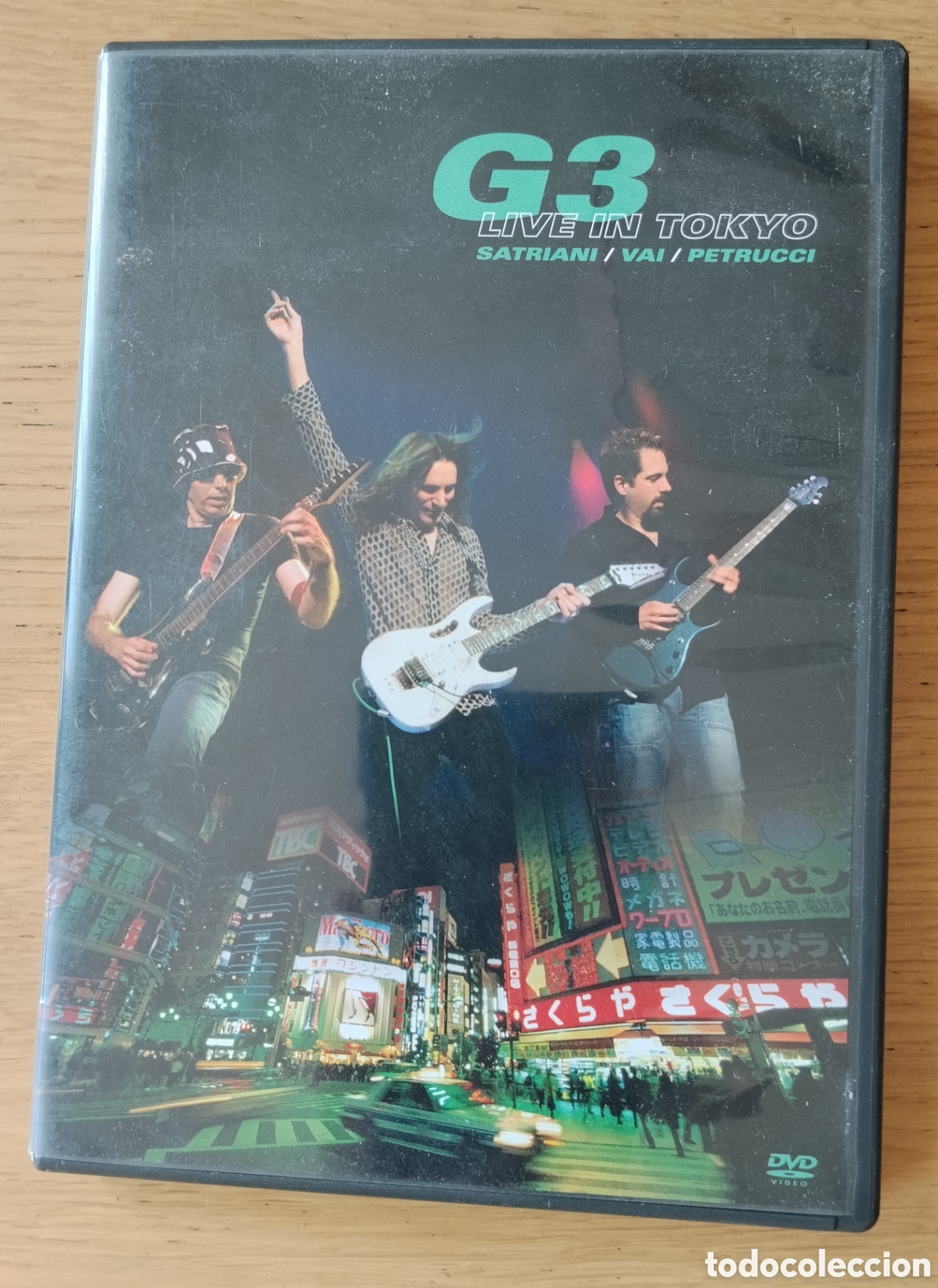 V&iacute;deos y DVD Musicales: G3 - SATRIANI/ VAI/ PETRUCCI : &rdquo;G3 LIVE IN TOKIO&rdquo; DVD 2005 - HARD ROCK - HEAVY METAL
