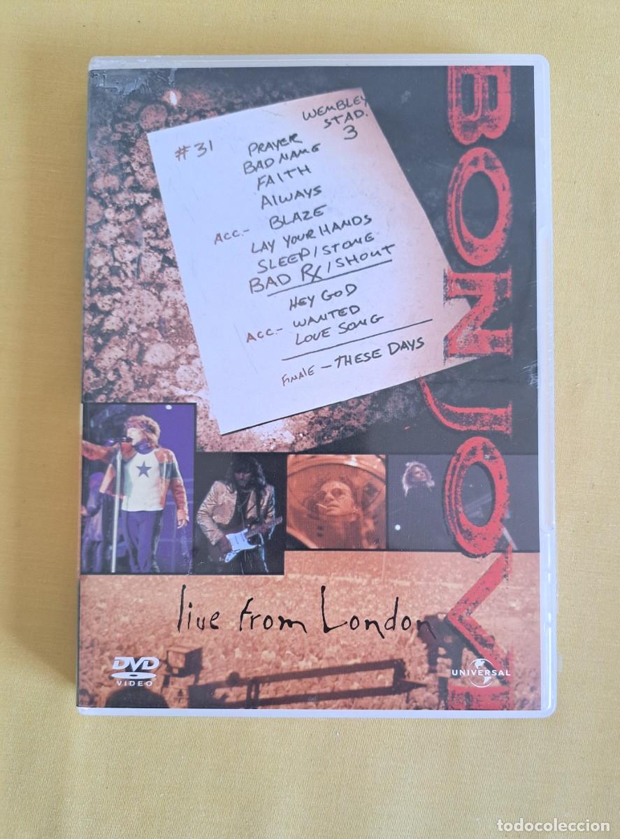 V&iacute;deos y DVD Musicales: BON JOVI - LIVE FROM LONDON - DVD 2003