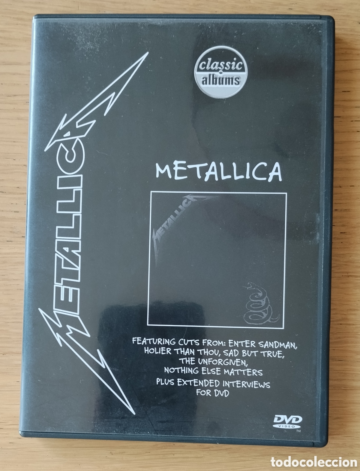 V&iacute;deos y DVD Musicales: METALLICA : &rdquo;CLASSIC ALBUMS. METALLICA - THE BLACK ALBUM&rdquo; DVD 2001 - THRASH METAL