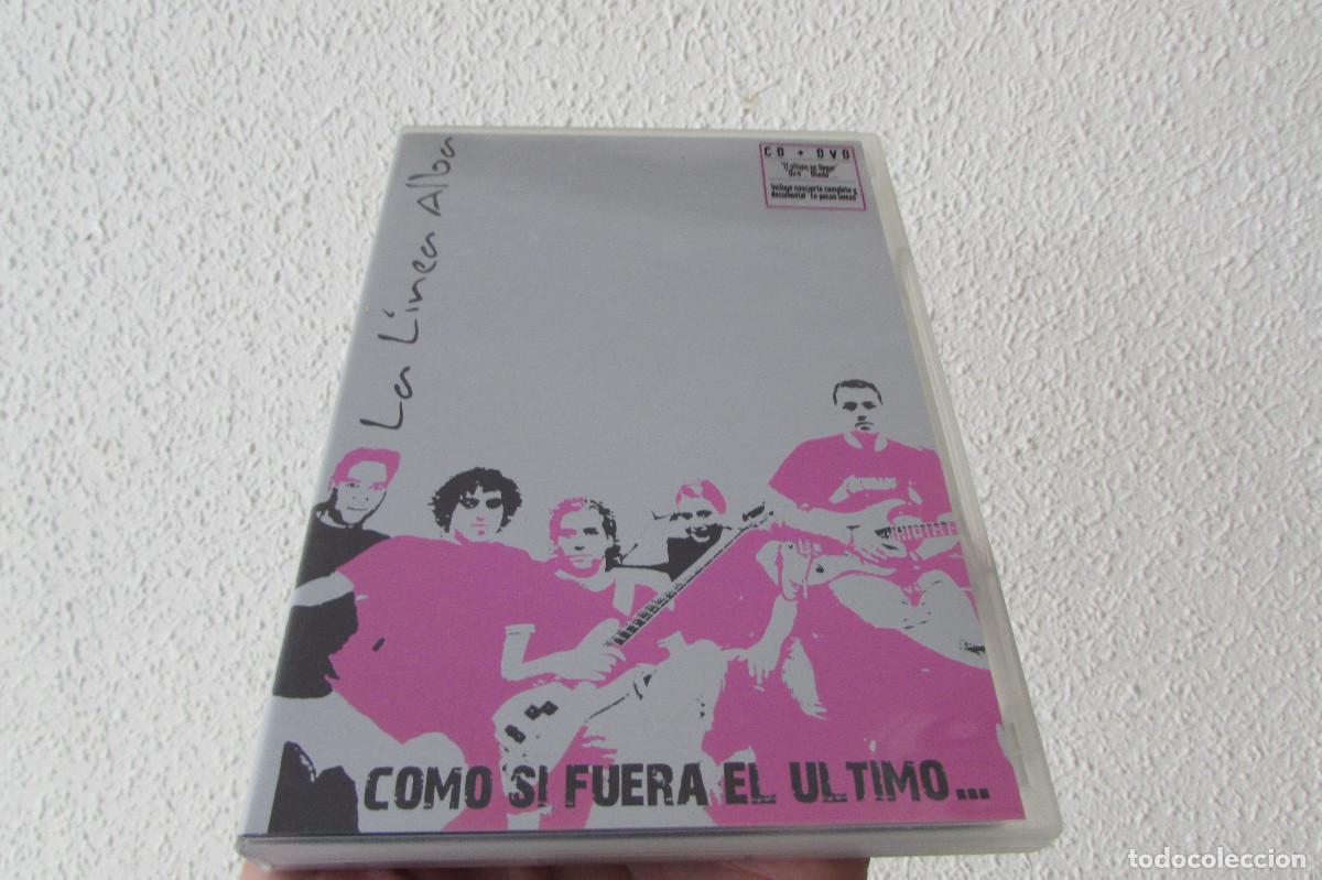 V&iacute;deos y DVD Musicales: LA LINEA ALBA COMO SI FUERA EL ULTIMO... CD+DVD+LIBRETO SALAMANCA-DESCATALOGADO