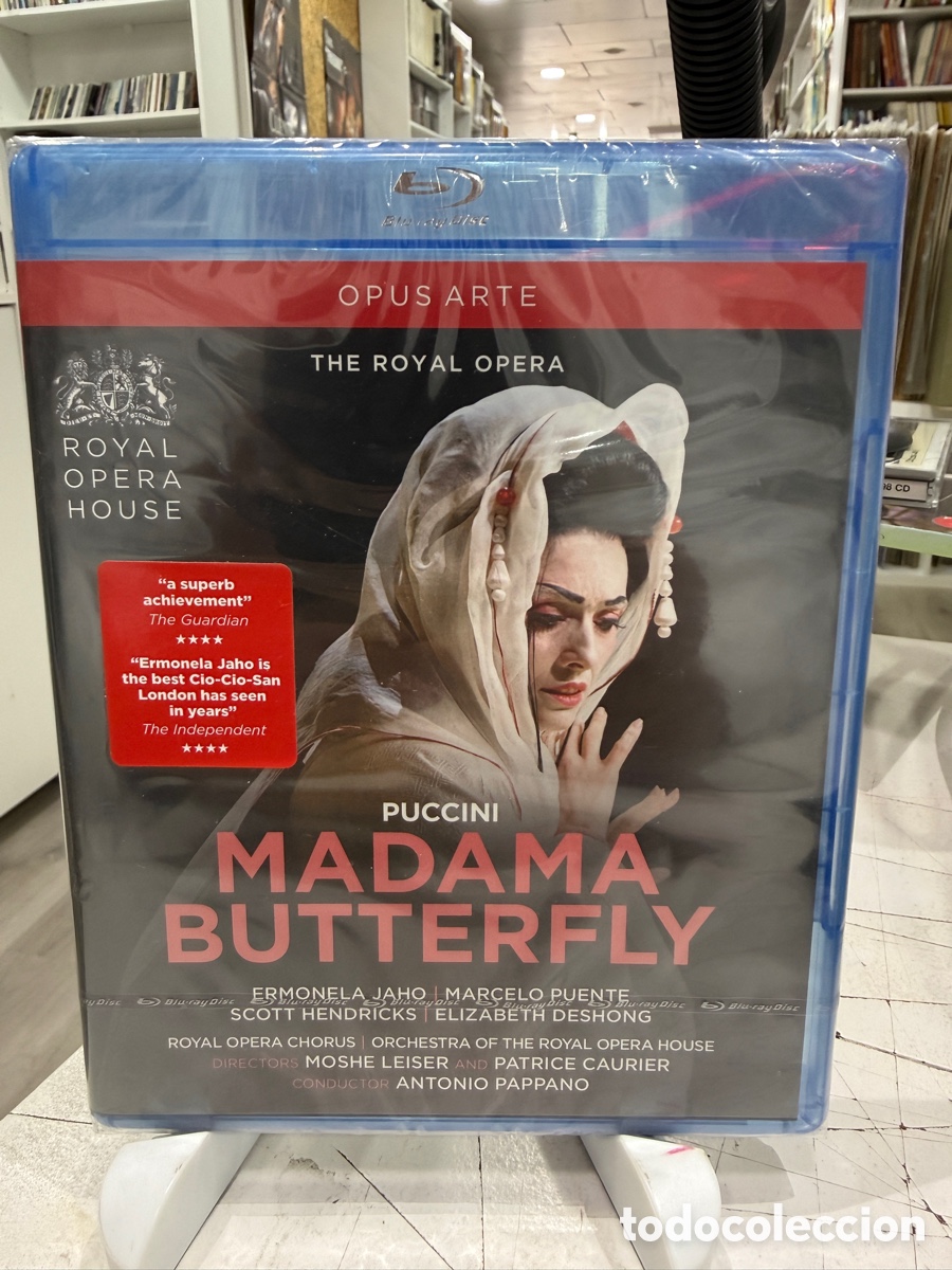 V&iacute;deos y DVD Musicales: Puccini - Antonio Pappano - Madama Butterfly (Blu-ray) *Precintado*