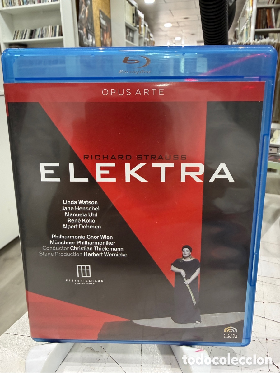 V&iacute;deos y DVD Musicales: Richard Strauss - Christian Thielemann - Elektra (Blu-ray)