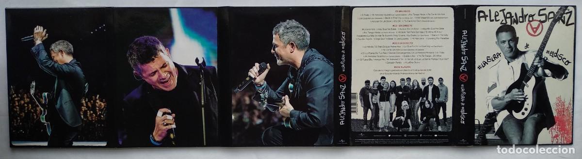 V&iacute;deos y DVD Musicales: ALEJANDRO SANZ, LA GIRA DEL DISCO. CD, CD1, CD2, y DVD..