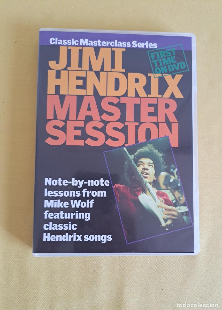 V&iacute;deos y DVD musicales: JIMI HENDRIX - MASTER SESSION - CLASSIC MASTERCLASS SERIES - DVD - Foto 1