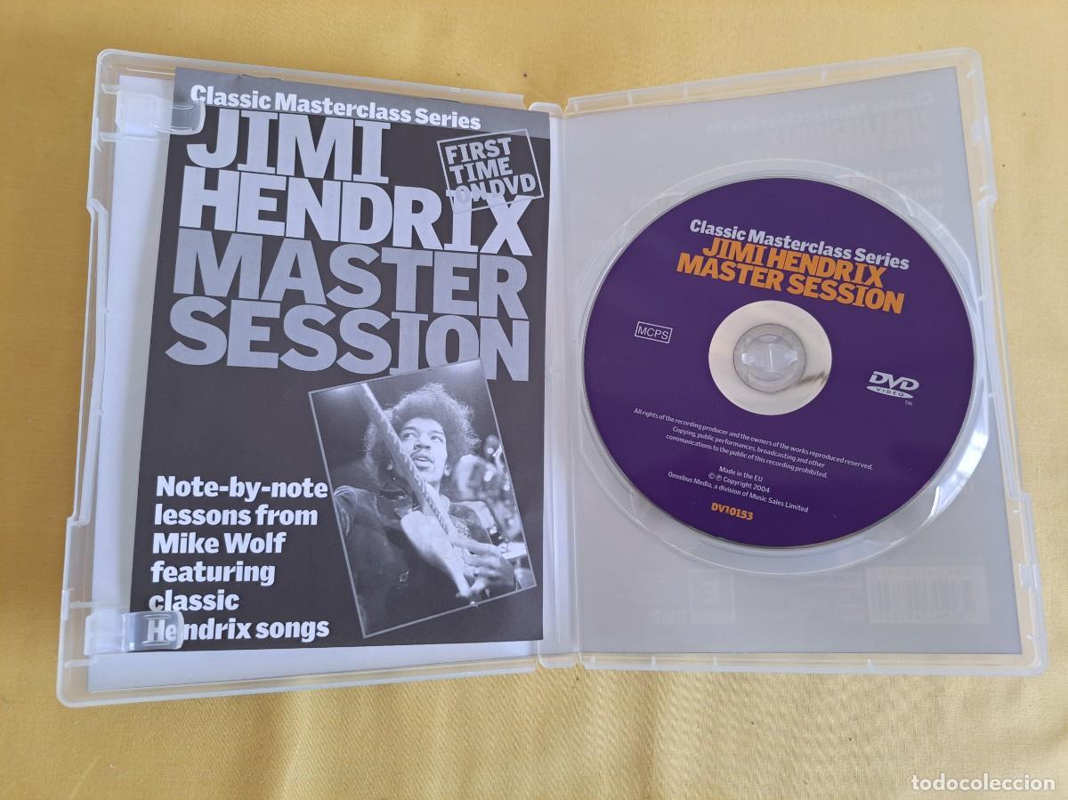 V&iacute;deos y DVD musicales: JIMI HENDRIX - MASTER SESSION - CLASSIC MASTERCLASS SERIES - DVD - Foto 2
