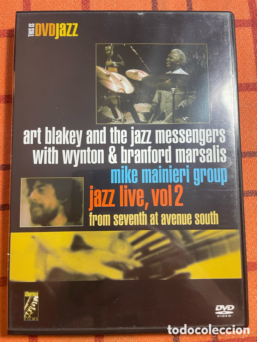 V&iacute;deos y DVD Musicales: DVD Art Blakey & Jazz Messengers + Mike Mainieri Group &ndash; &rdquo;Jazz Live Vol.2&rdquo;