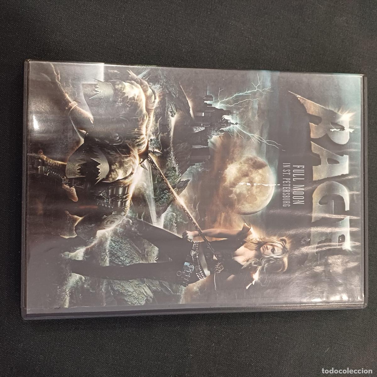V&iacute;deos y DVD Musicales: RAGE/FULL MOON IN ST. PETERSBURG/CD+DVD/METAL
