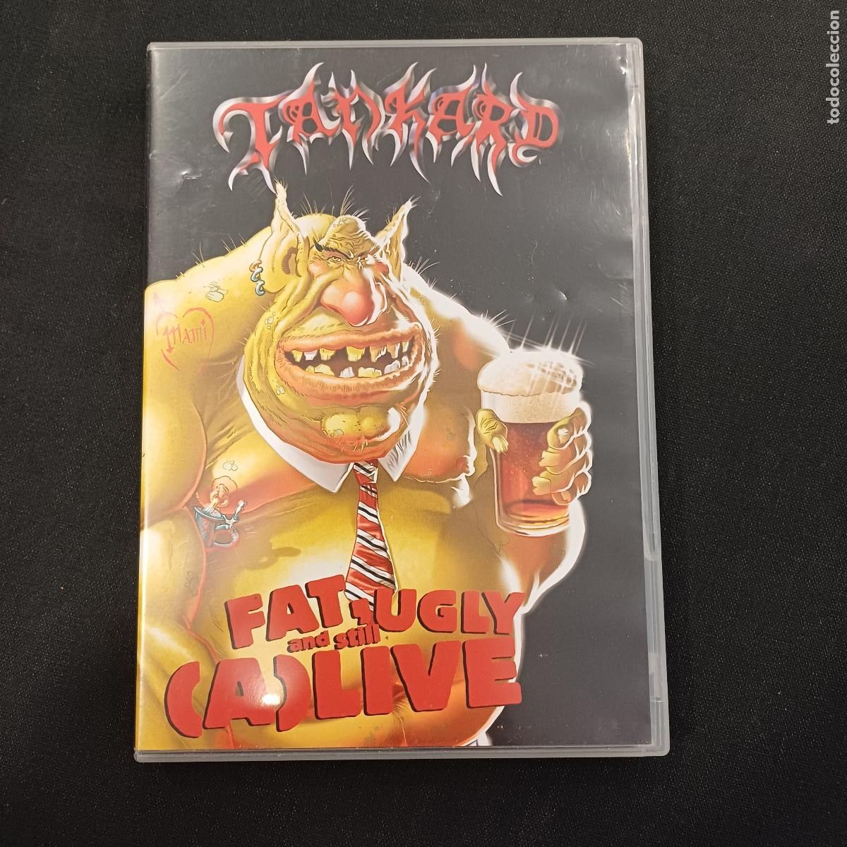 V&iacute;deos y DVD Musicales: TANKARD/FAT,UGLE AND STILL A LIVE/DVD 2 DISCOS + LIBRETO METAL.