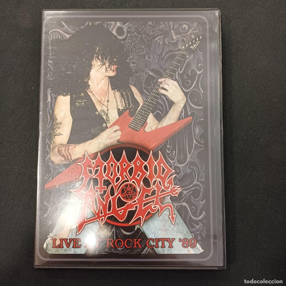 V&iacute;deos y DVD Musicales: MORBID ANGEL/LIVE AT ROCK CITY 89/DVD METAL.