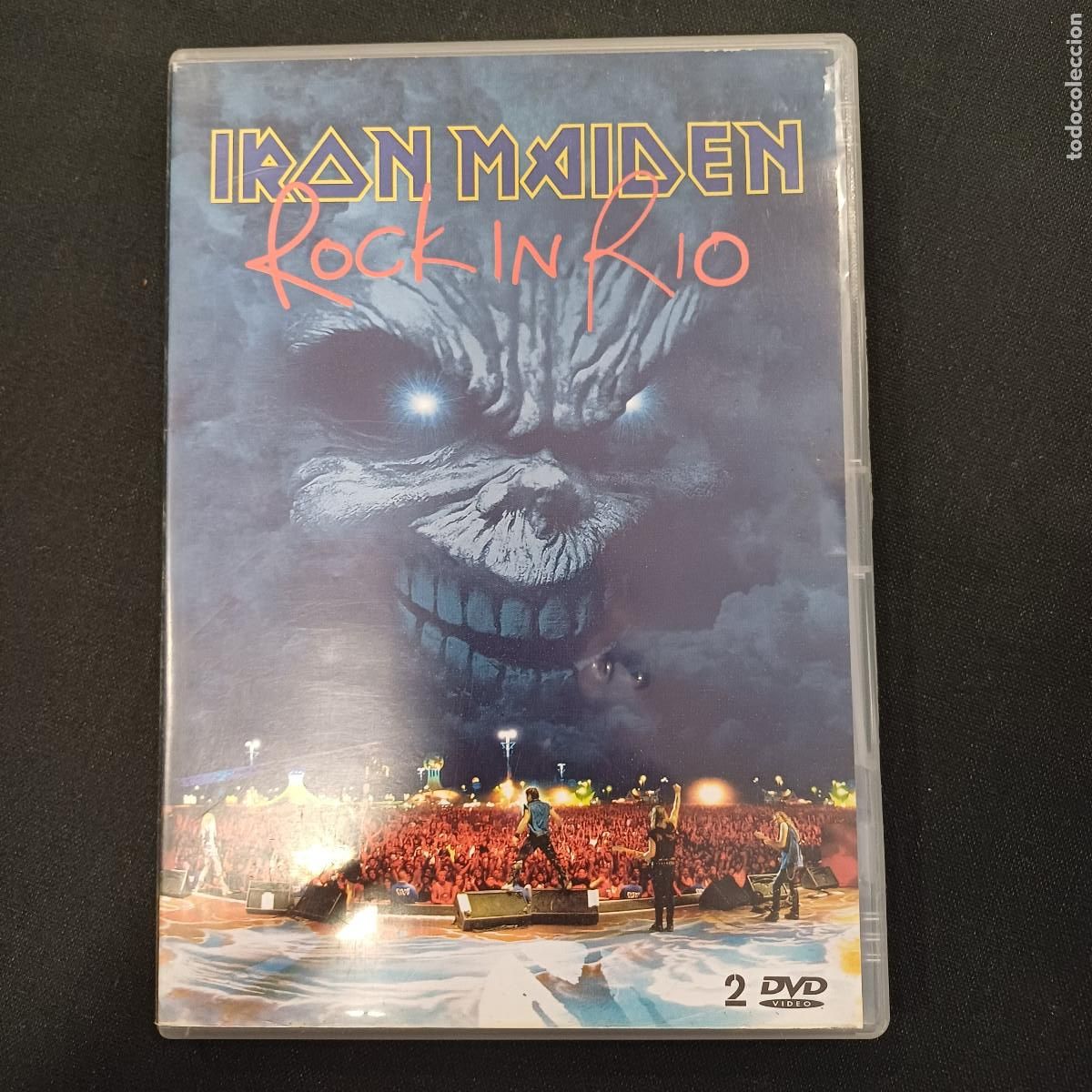V&iacute;deos y DVD Musicales: IRON MAIDEN/ROCK IN RIO/DVD 2 DISCOS METAL.