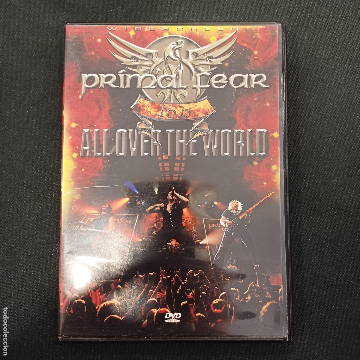 V&iacute;deos y DVD Musicales: PRIMAL FEAR/ALL OVER THE WORLD/DVD+LIBRETO METAL.