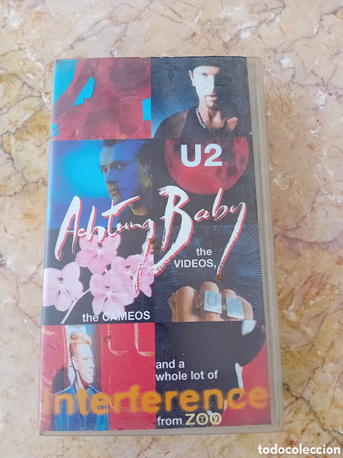 V&iacute;deos y DVD Musicales: U2, CINTA VHS - ACHTUNG BABY, THE VIDEOS, THE CAMEOS AND A WHOLE LOT OF FROM ZOO TV-.POLYGRAM VIDEO.
