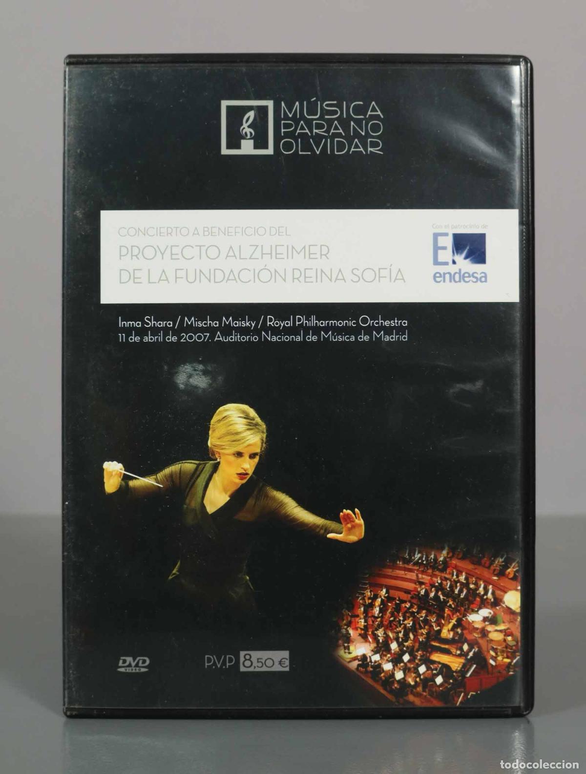 Musikvideos und DVDs: DVD. M&uacute;sica para no olvidar - Concierto a beneficio del Proyecto Alzheimer de la Fundaci&oacute;n Reina Sof