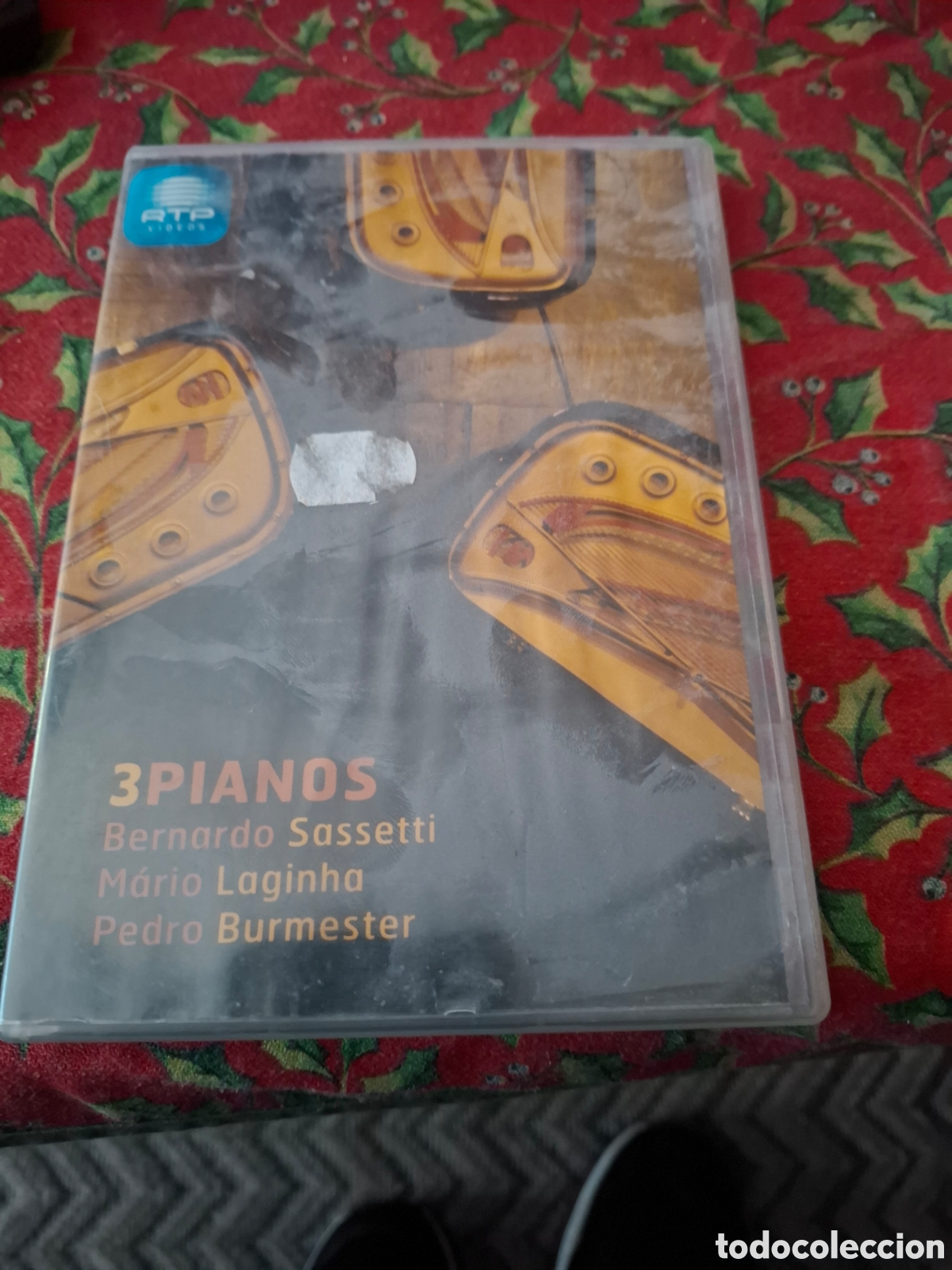 V&iacute;deos y DVD Musicales: 3 pianos Beenardo Sassetti. Mario Laginha Pedro Burmester