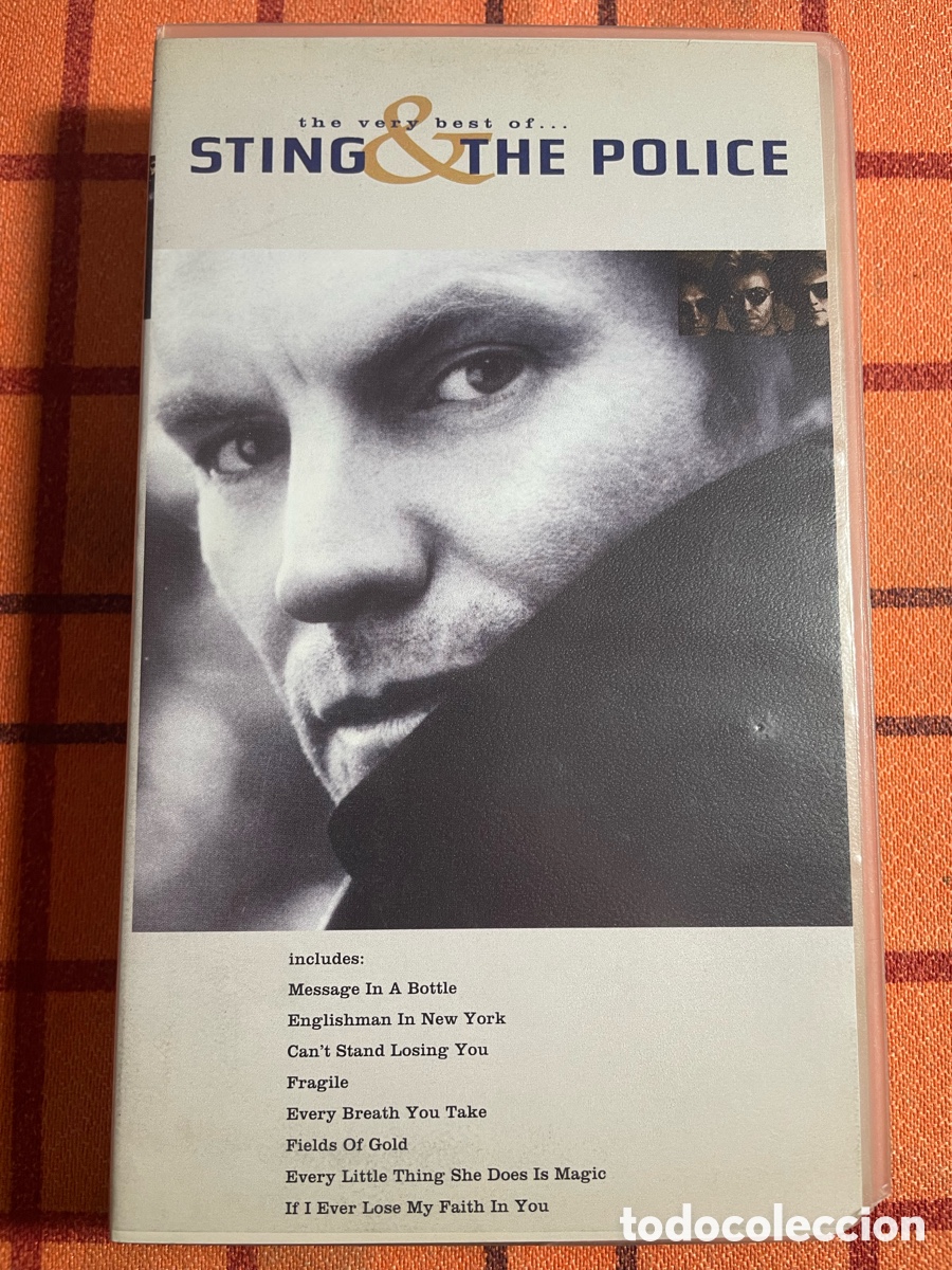 V&iacute;deos y DVD Musicales: Sting & The Police - The Very Best Of&hellip; (Compilaci&oacute;n 1997) - VHS Original Polygram