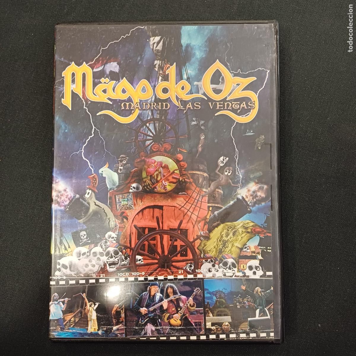 V&iacute;deos y DVD Musicales: MAGO DE OZ/MADRID LAS VENTAS/DVD METAL.
