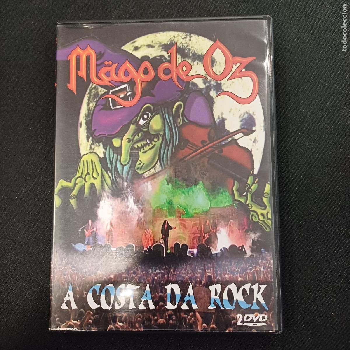 V&iacute;deos y DVD Musicales: MAGO DE OZ/A COSTA DA ROCK/DVD 2 DISCOS + LIBRETO METAL.