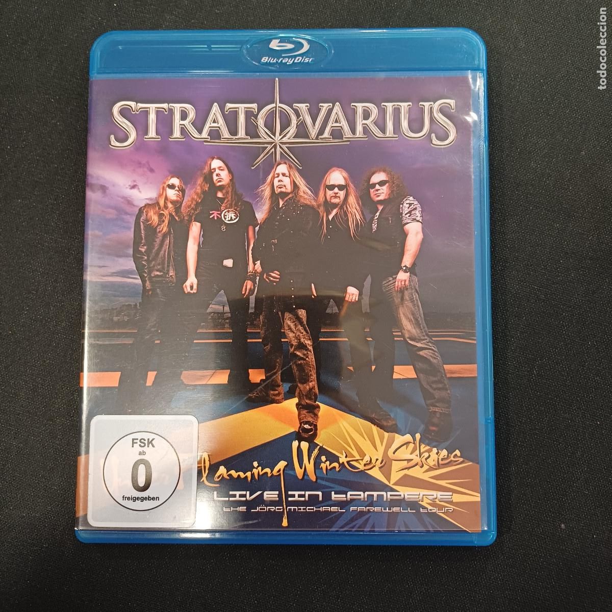 V&iacute;deos y DVD Musicales: STRATOVARIUS/UNDER FLAMING WINTER SKIES/BLU RAY+ LIBRETO METAL.