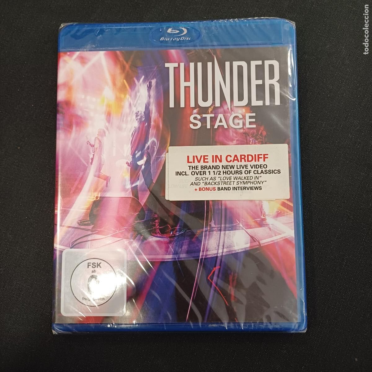 V&iacute;deos y DVD Musicales: THUNDER/STAGE/BLU RAY+ LIBRETO METAL PRECINTADO&iexcl;&iexcl;&iexcl;.