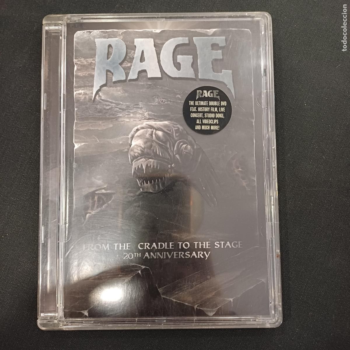 V&iacute;deos y DVD Musicales: RAGE/FROM THE CRADLE TO THE STAGE/20TH ANNIVERSARY/DVD 2 DISCOS METAL.