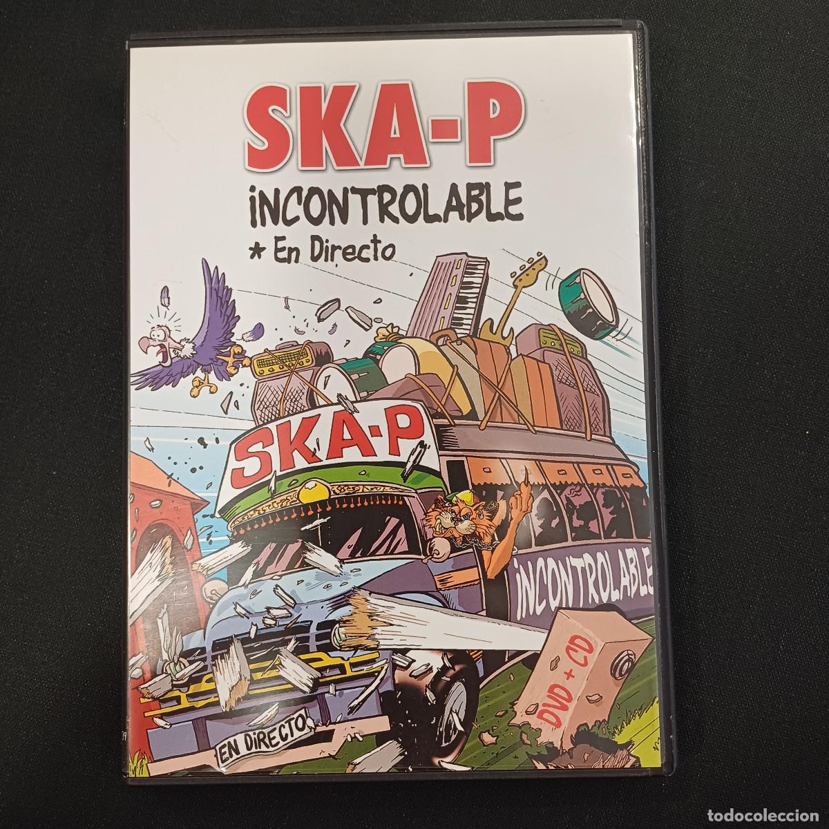V&iacute;deos y DVD Musicales: SKA-P/INCONTROLABLE/EN DIRECTO/DVD+CD PUNK.