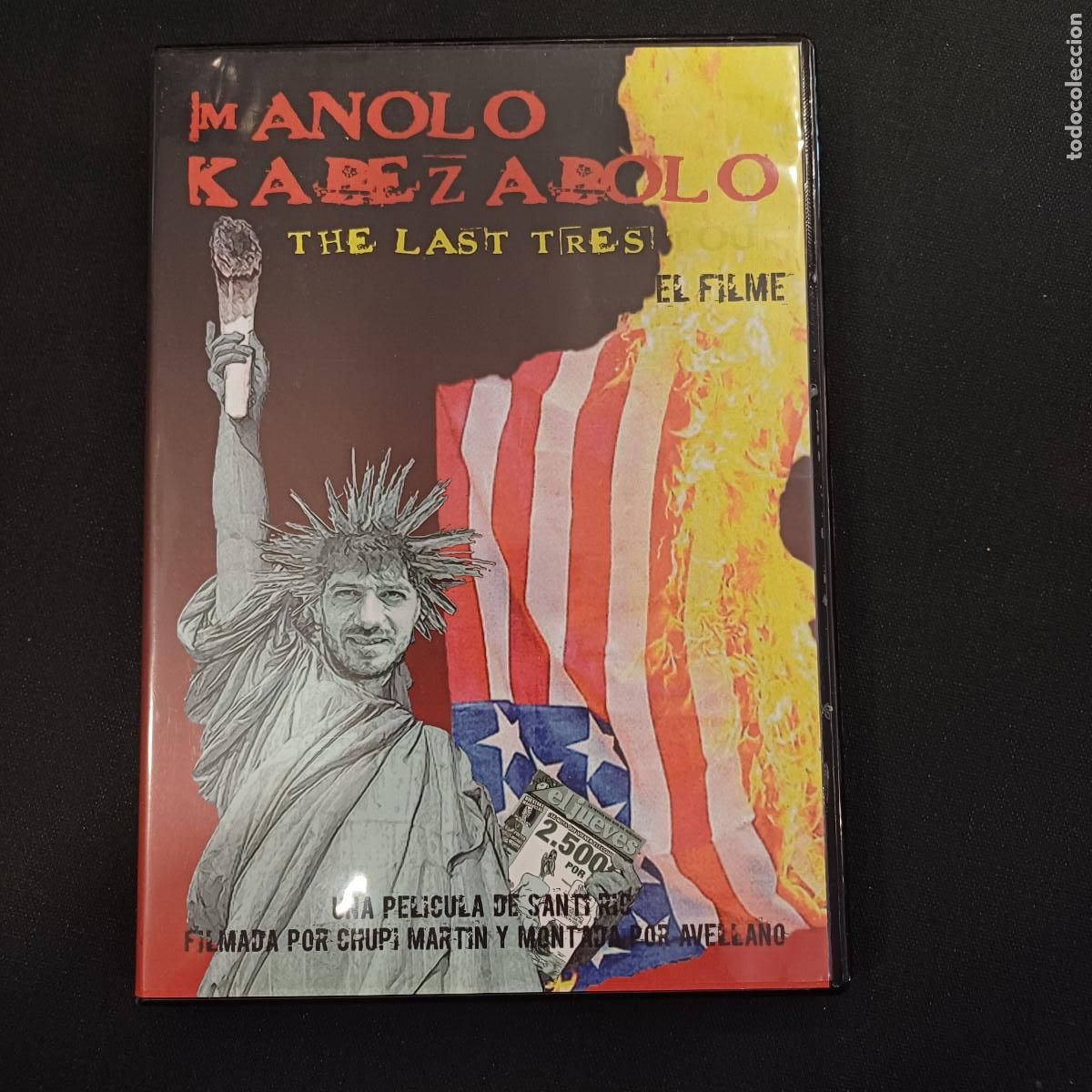 V&iacute;deos y DVD Musicales: MANOLO KABEZABOLO/THE LAST TRES/DVD PUNK.