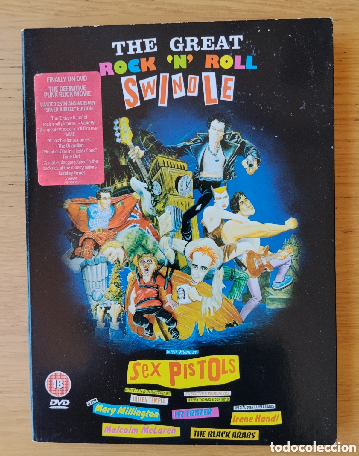 V&iacute;deos y DVD Musicales: SEX PISTOLS : &rdquo;THE GREAT ROCK'N'ROLL SWINDLE&rdquo; DVD 2005 - PUNK ROCK