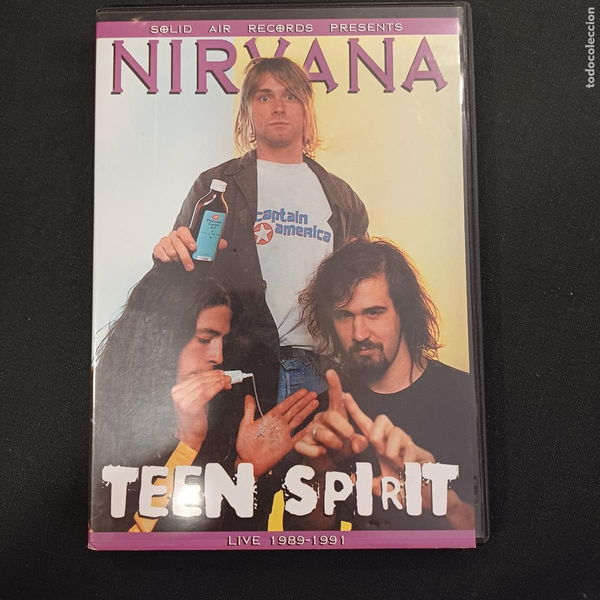 V&iacute;deos y DVD Musicales: NIRVANA/TEEN SPIRIT/LIVE 1989-1991/DVD.