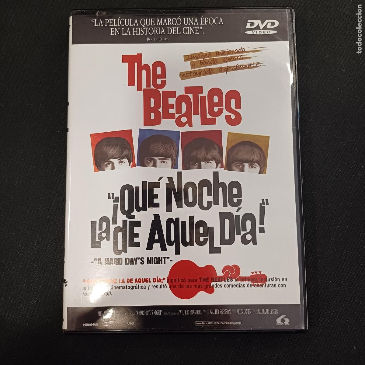 V&iacute;deos y DVD Musicales: THE BEATLES/QUE NOCHE LA DE AQUEL DIA/DVD 2 DISCOS.