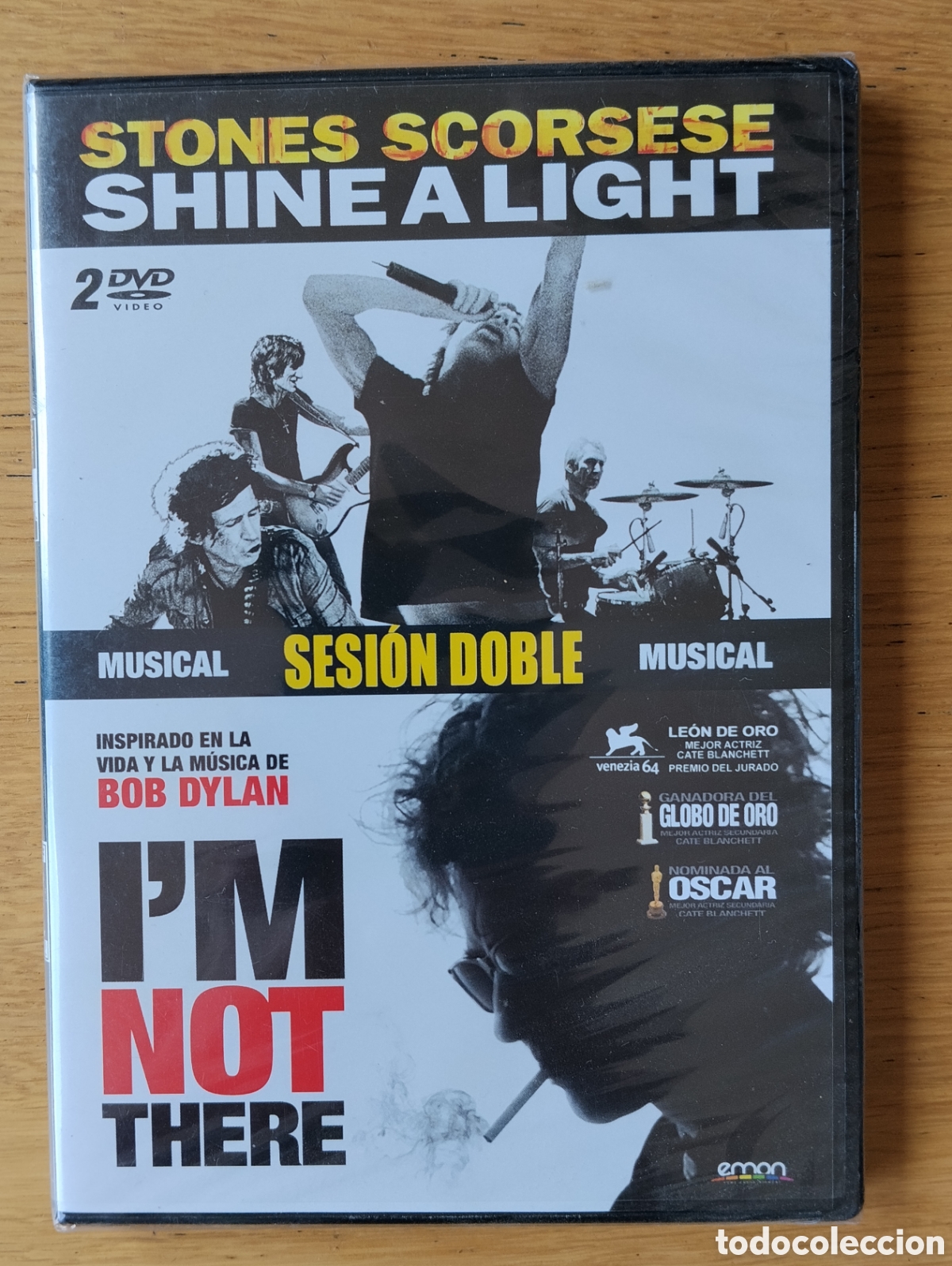 V&iacute;deos y DVD Musicales: &rdquo;STONES/SCORSESE: SHINE A LIGHT&rdquo; + &rdquo;I'M NOT THERE&rdquo; DOBLE DVD - BLUES ROCK - FOLK ROCK