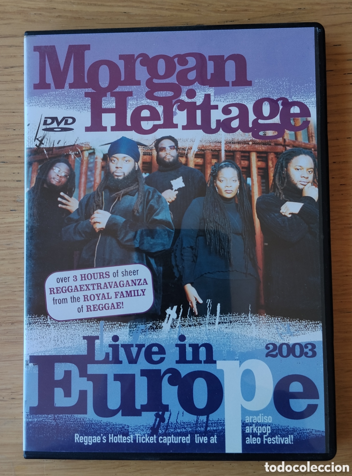 V&iacute;deos y DVD Musicales: MORGAN HERITAGE: &rdquo;LIVE IN EUROPE 2003 &rdquo; DVD 2003 - REGGAE