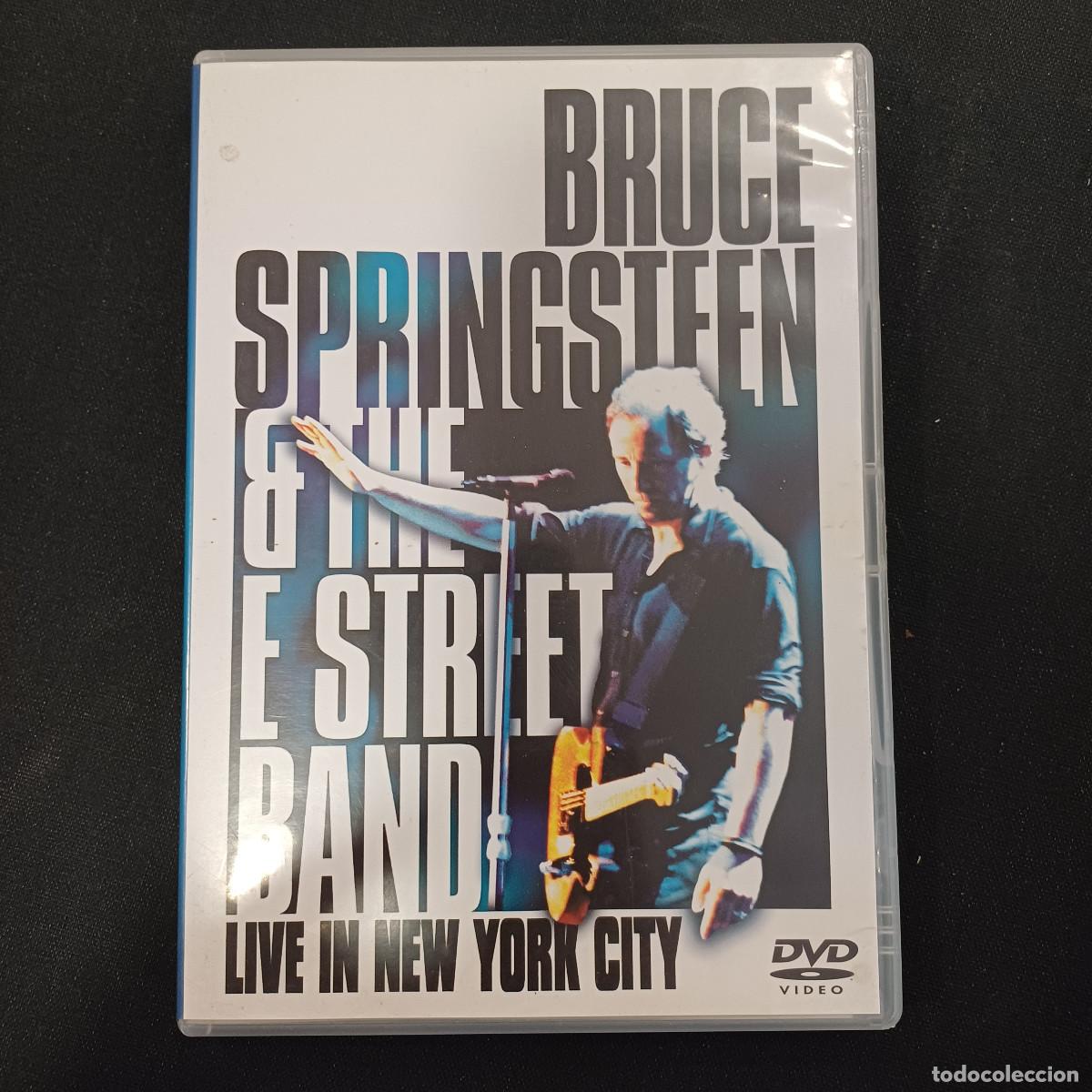 V&iacute;deos y DVD Musicales: BRUCE SPRINGSTENN & THE STREET BAND/LIVE IN NEW YORK CITY/DVD 2 DISCOS.